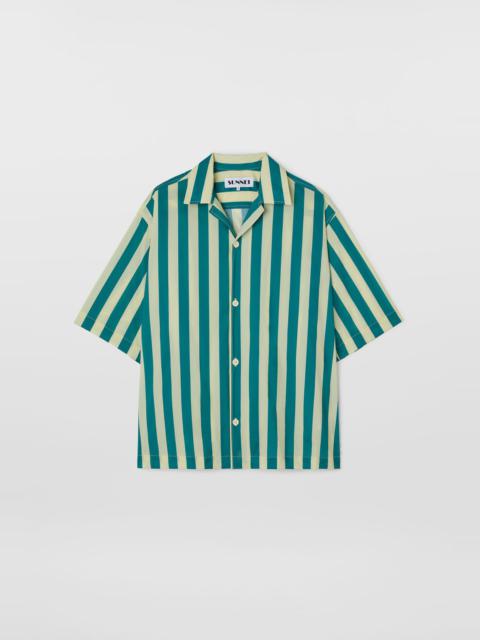 SUNNEI SRTWMSHR003 NYL081 8317 GREEN/CREAM ST