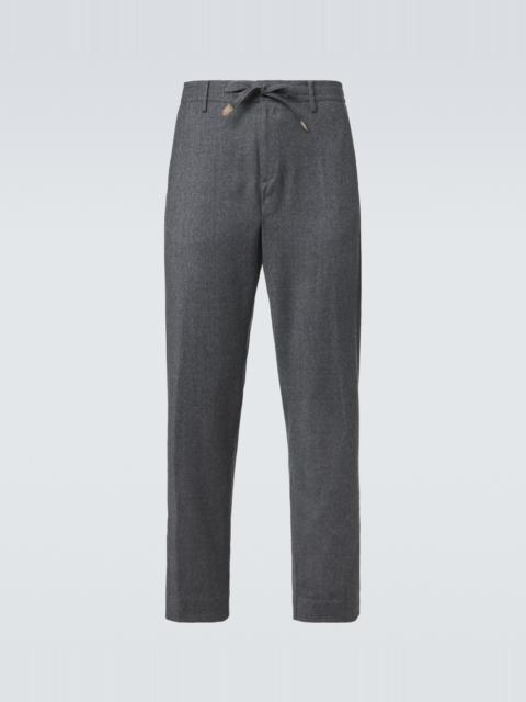 Canali Wool straight pants