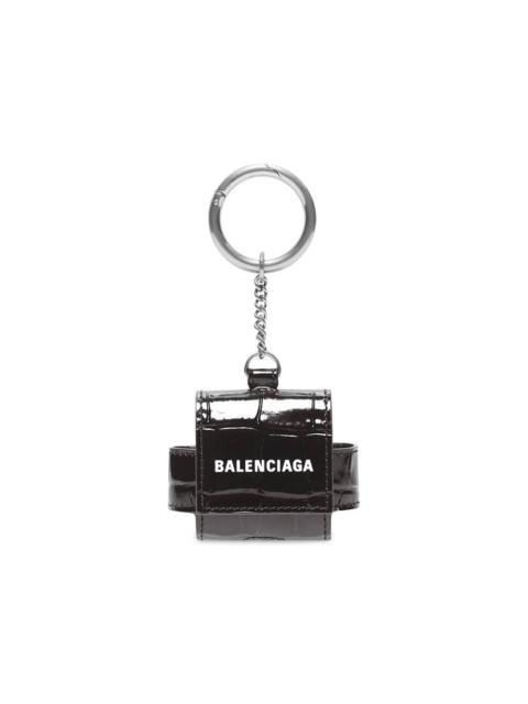 BALENCIAGA Men's Cash Earpods Pro Holder in Dark Grey/white