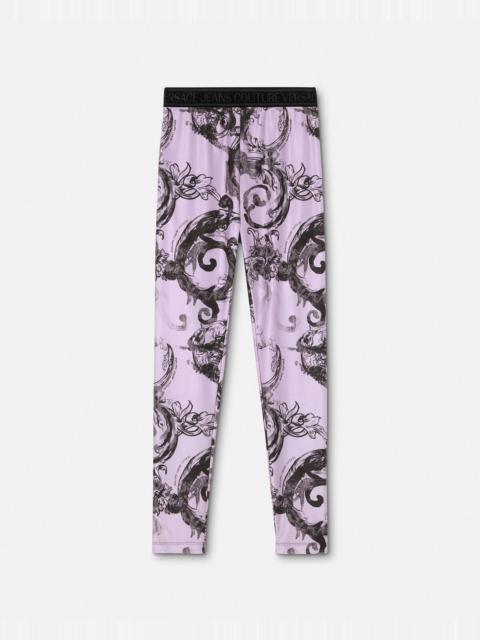 VERSACE JEANS COUTURE Watercolour Couture Leggings