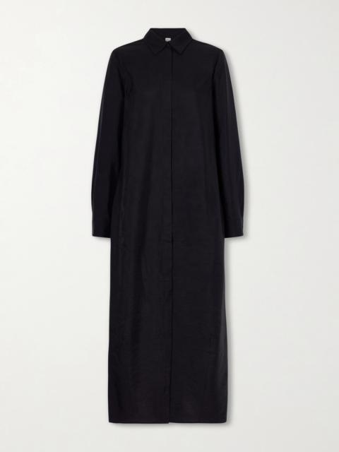 TOTEME Parachute Silk-blend Maxi Dress