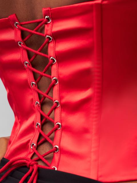 GUIZIO SATIN CORSET