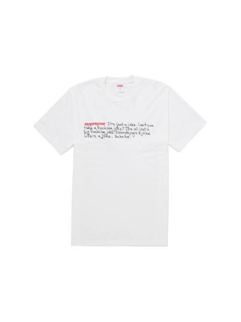 Supreme Supreme Joke Tee White