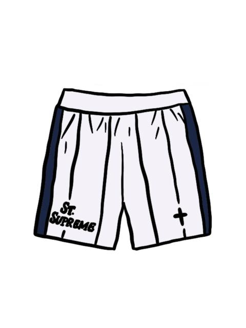 Supreme Supreme St. Supreme Basketball Short White