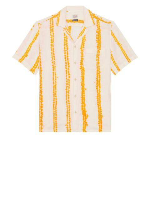 FAHERTY Shibori Palma Linen Shirt