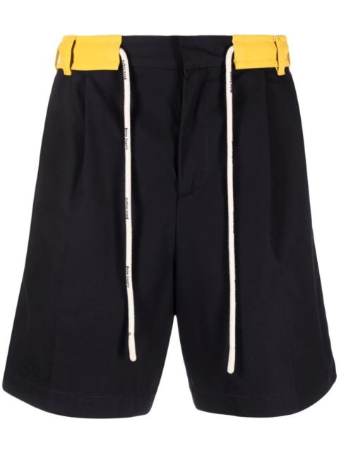 Palm Angels drawstring tailored shorts