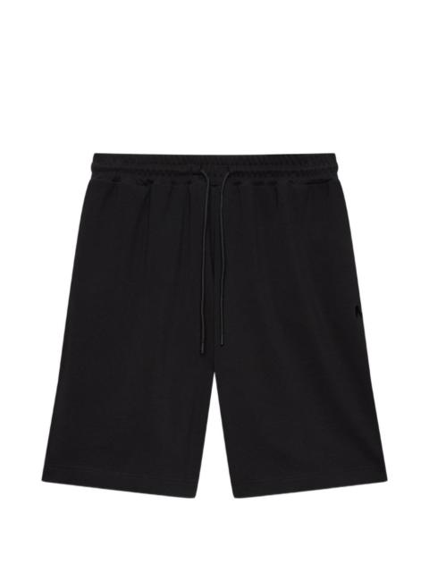 MSGM drawstring logo-detail shorts