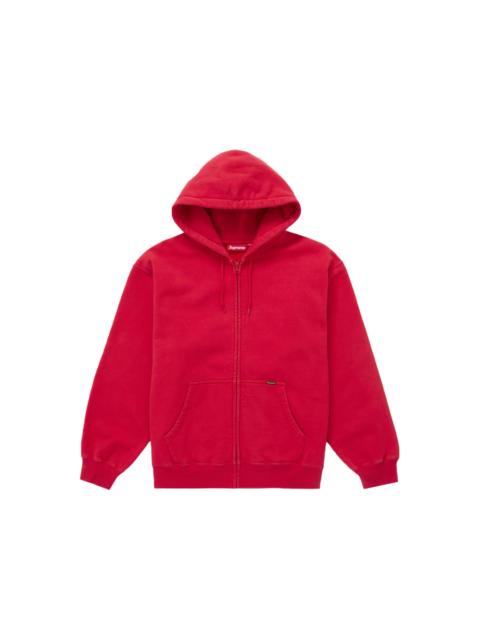 Supreme Supreme IDGAF Zip Up Hooded Sweatshirt Black | REVERSIBLE