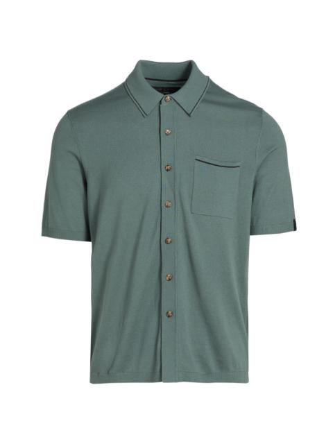 rag & bone Men's Conrad Silk-Cotton Shirt - Sal