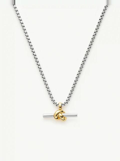 MISSOMA Lucy Williams Chunky Knot T-Bar Necklace