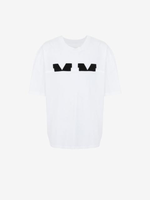 Maison Margiela Spliced MM logo T-shirt