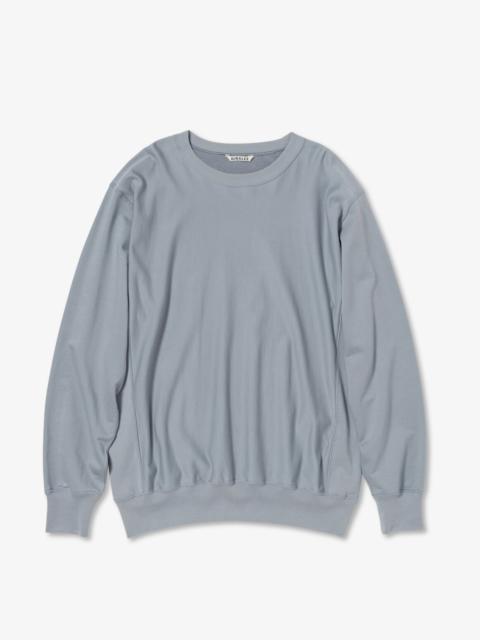 AURALEE Elastic High Gauge Sweat P/O