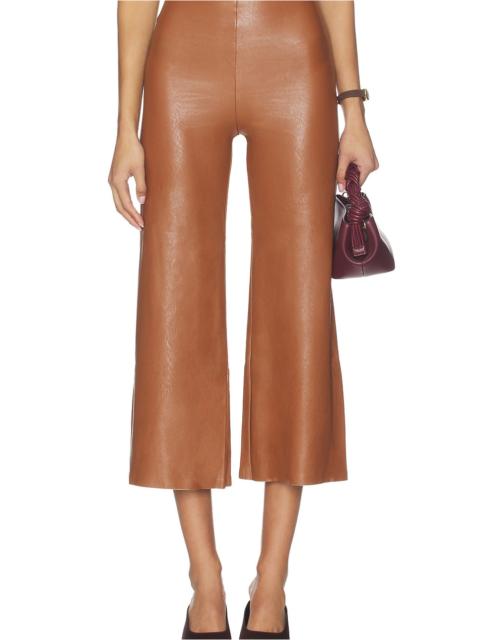 commando Faux Leather Cropped Pant