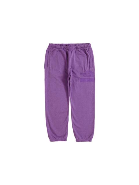 Supreme Supreme The North Face Pigment Printed Sweatpant (FW22) Purple