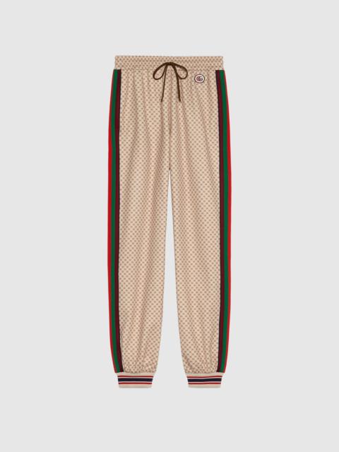 GUCCI Interlocking G print jersey pant