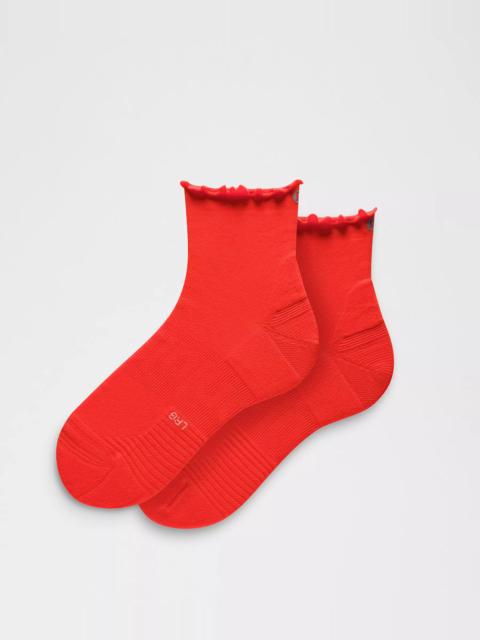 lululemon Unisex Power Stride Ankle Socks *Lettuce Edge