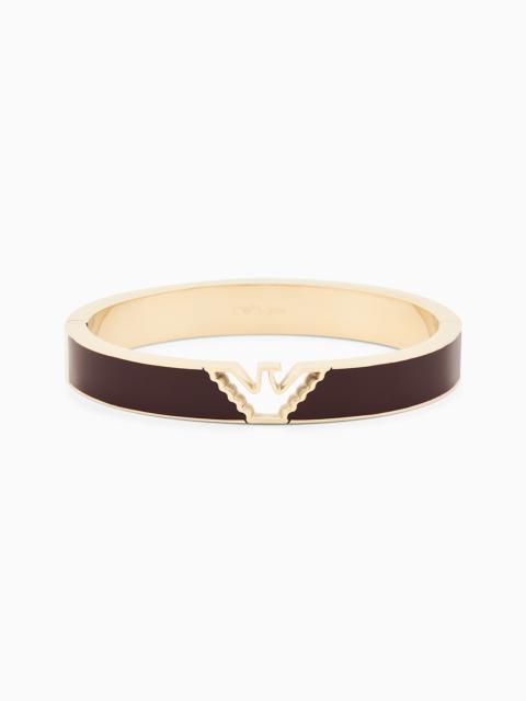 EMPORIO ARMANI STAINLESS STEEL BANGLE BRACELET