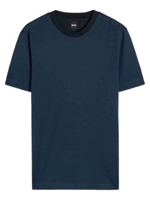 BOSS Boss C-thompson 212 Patterned Fine-knit T-shirt