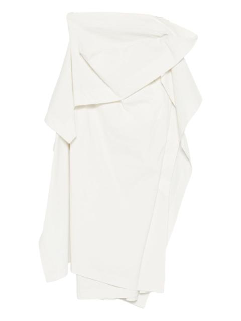ISSEY MIYAKE asymmetric maxi dress