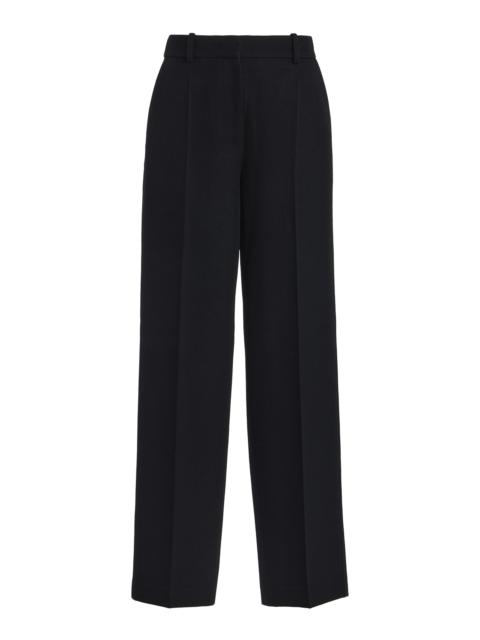 CO Tailored Wool Straight Pants black