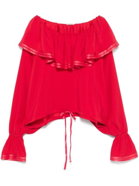 BODE Claret blouse