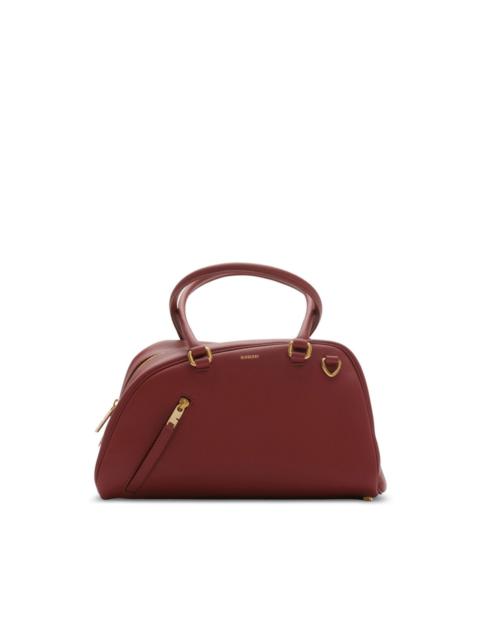トートバッグ BURBERRY Camel Suede Hebden Handbag BURBERRY Embellished leather-trimmed suede shoulder bag