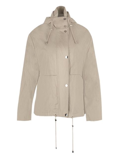 MICHAEL KORS COLLECTION crushed hooded jacket