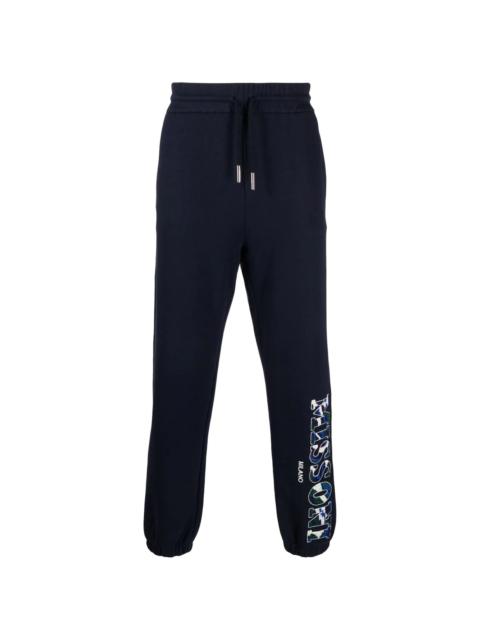 logo-embroidered track pants