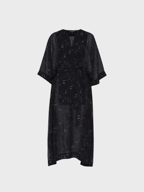 Vilebrequin WOMEN LONG CRÊPE GEORGETTE KAFTAN BUBBLE 3D