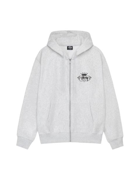 Stussy Built To Last Zip Hoodie 'Ash Heather'