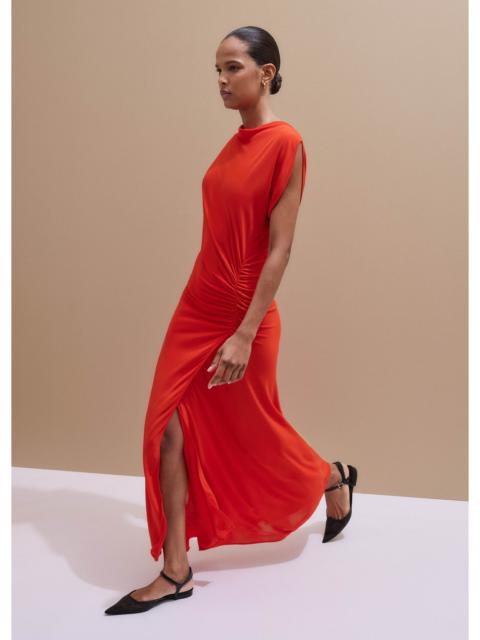 ME+EM Ruched Maxi Dress