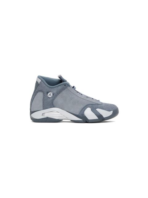Jordan Gray Air Jordan 14 Retro Sneakers