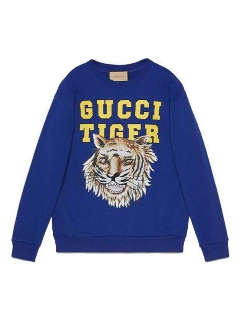 GUCCI Gucci Tiger cotton sweatshirt