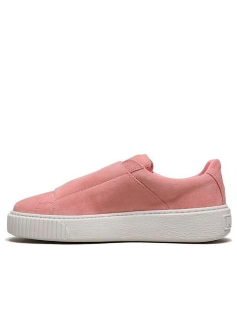 PUMA (WMNS) PUMA Platform Strap Pink/White 365224-01
