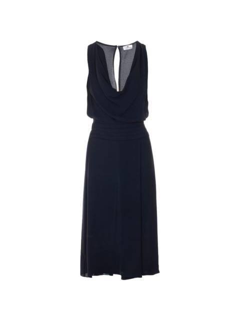 ELISABETTA FRANCHI sleeveless midi dress