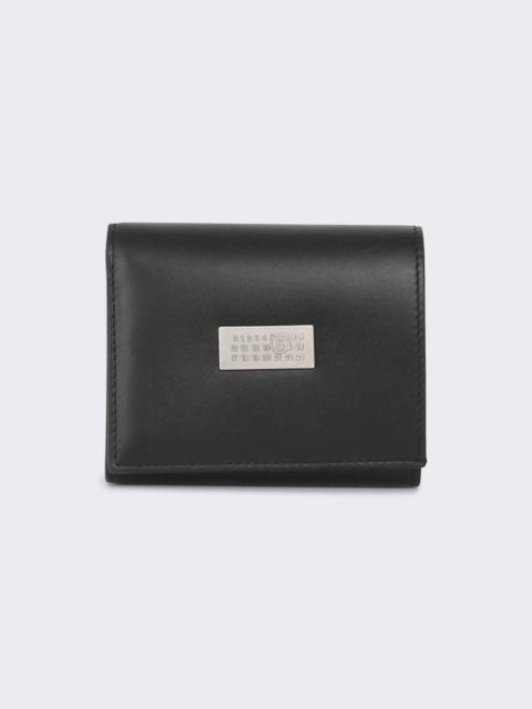 MM6 Maison Margiela Numeric Bifold Wallet Black