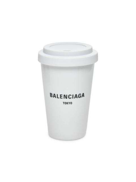 BALENCIAGA Cities Tokyo Coffee Cup in White