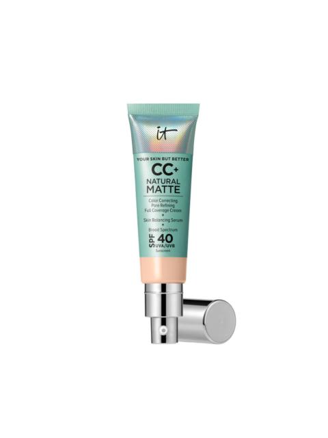 IT Cosmetics CC+ Cream Natural Matte Foundation with SPF 40