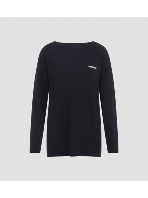 Miu Miu Miu Miu Boat-Neck Sweater
