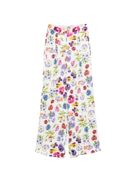 VIVETTA floral-print trousers