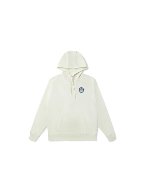 (WMNS) Vans Anaheim Rainbow Oversized Hoodie 'White' VN0A5AUEFS8