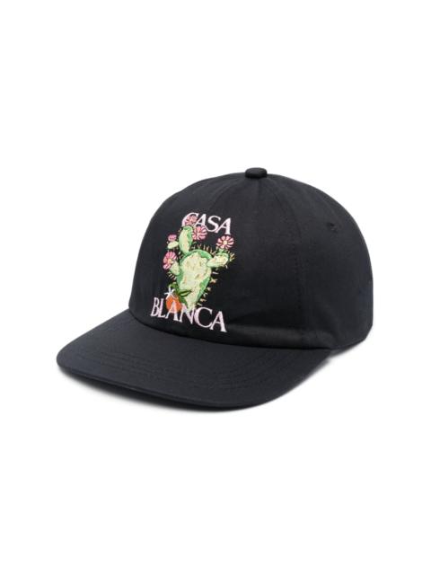 CASABLANCA logo-embroidered baseball cap