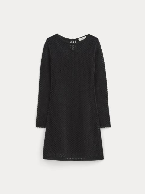 EVERLANE THE LACE KNIT MINI DRESS