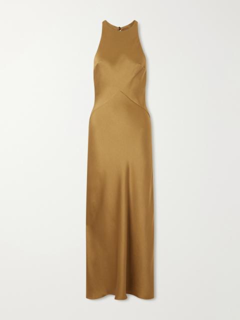 BLAZÉ MILANO Novalis Crepe Midi Dress