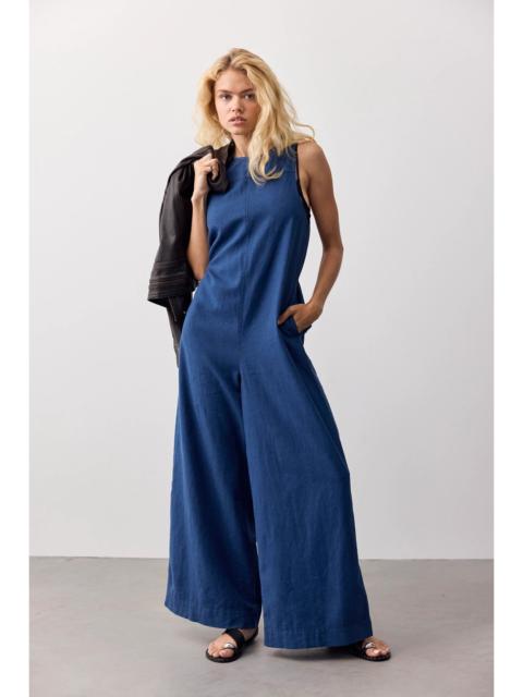 FREE PEOPLE Do No Wrong Linen Jumpsuit