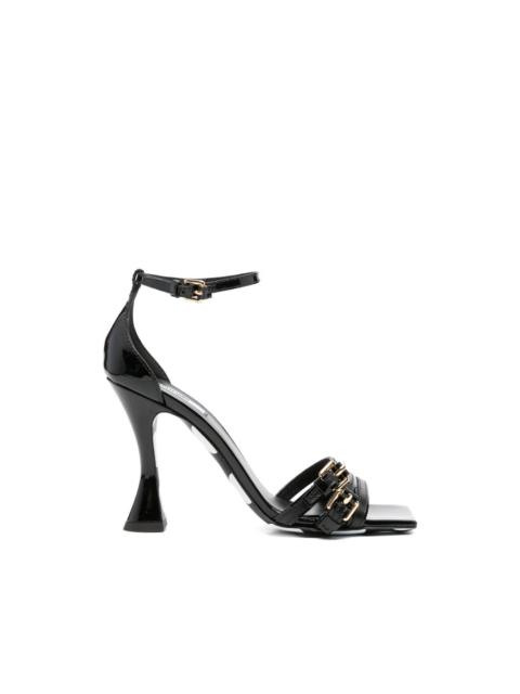 Moschino buckle-strap leather sandals