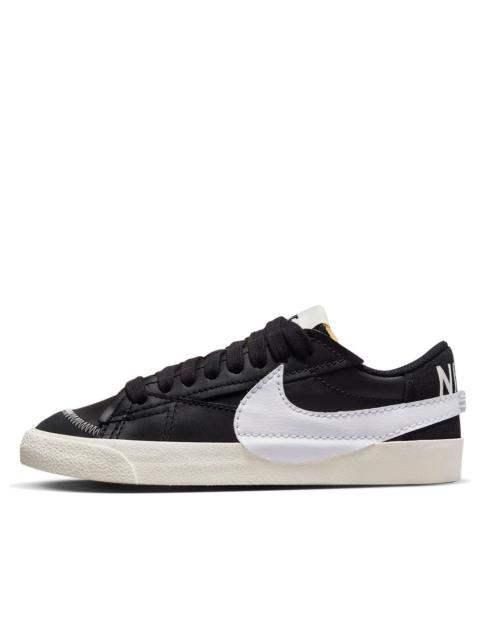 (WMNS) Nike Blazer Low 77 Jumbo 'Black Sail White' FD9858-001