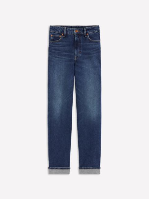 BODEN Mid Rise Straight Leg Jeans-Dark Vintage