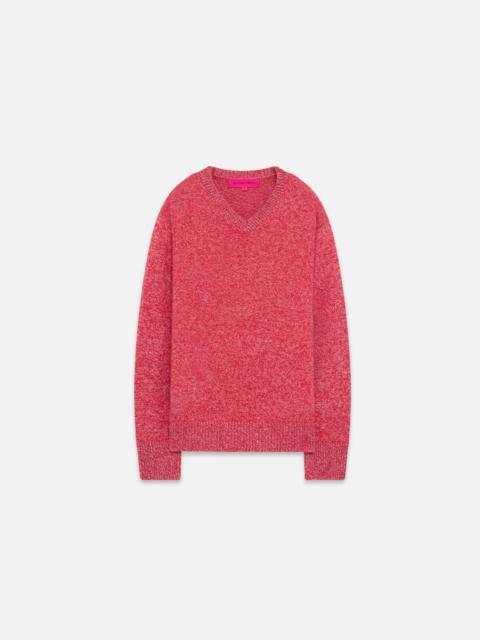 The Elder Statesman STATESMAN MARL V-NECK