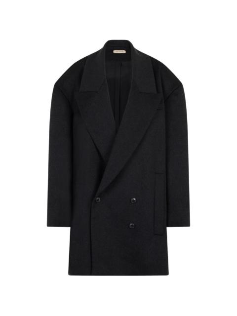 THE MANNEI double-breasted oversized coat